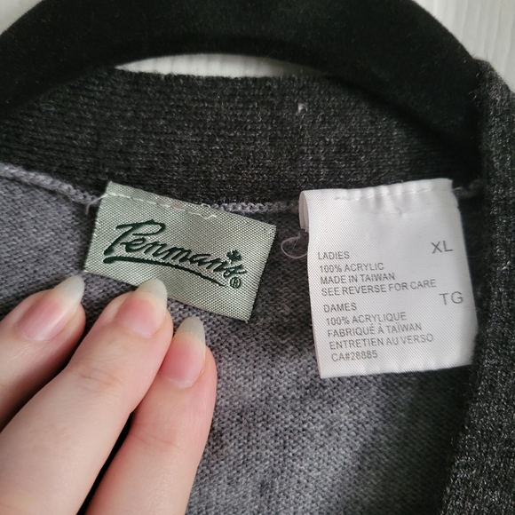 Striped Long Sleeve Button Up Cardigan - Picture 10 of 10